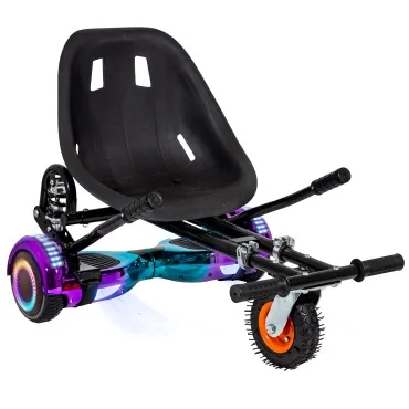 Hoverboard Paquet Go-Kart, Noir, avec Double Suspension, 6.5 pouces, Regular Dakota PRO 4Ah, pour enfants et adultes