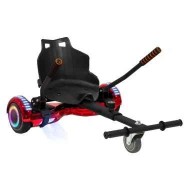 Hoverboard Paquet Go-Kart, 6.5 pouces, Regular ElectroRed PRO 4Ah, pour enfants et adultes