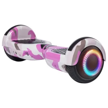 6.5 pouces Hoverboard, Regular Camouflage Pink PRO 4Ah